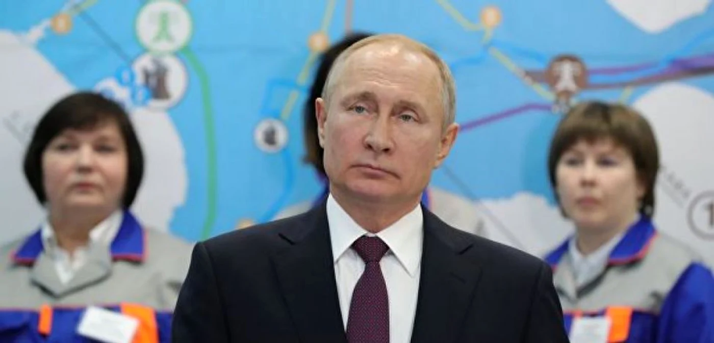 Vladimir Putin în timpul unei vizite în Crimeea FOTO RIA Novosti