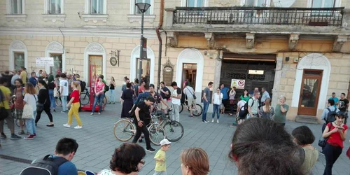 protest cluj foto adevarul