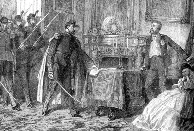 abdicarea lui cuza FOTO Muzeul National Cotroceni jpg