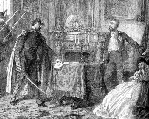 abdicarea lui cuza FOTO Muzeul National Cotroceni jpg