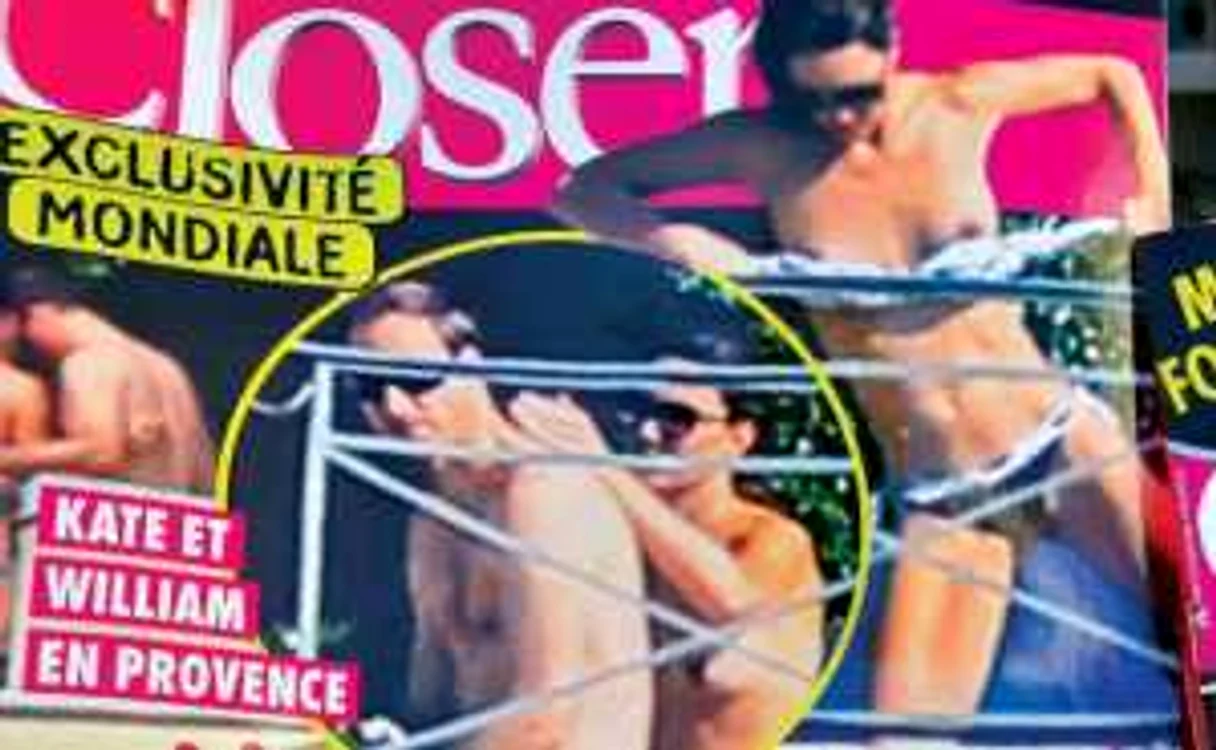 Kate a declanşat un scandal mediatic expunându-se topless pe terasa unui castel din Franţa