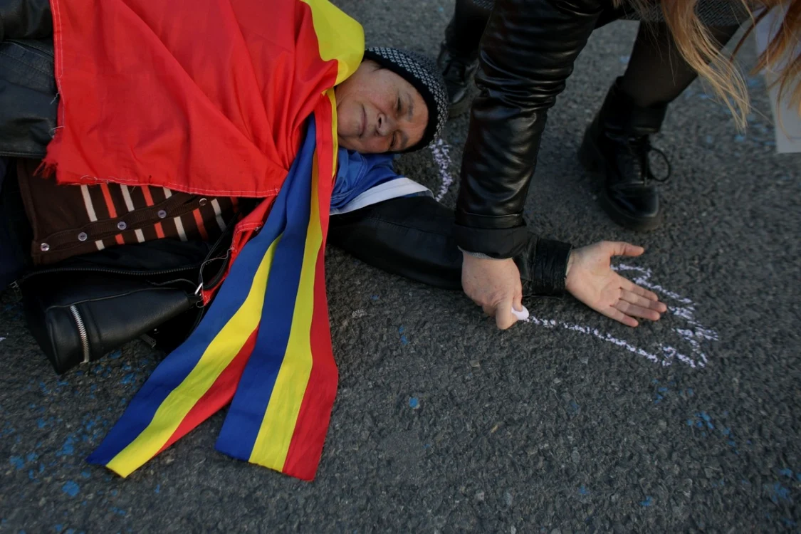 Protest - victimele statului mafiot - Piaţa Victoriei / FOTO Inquam Photos / Octav Ganea / 24 apr 2019