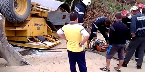 accident mortal puiesti cilindru compactor