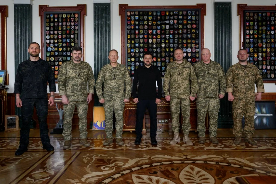 Volodimir Zelenski, întîlnire cu liderii militari/FOTO:X