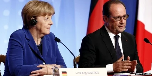 merkel si hollande in pe la strasbourg foto getty images