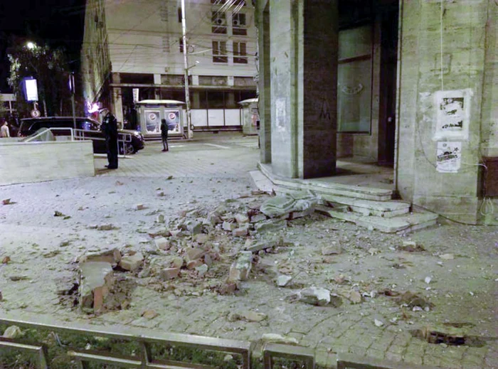 La Iași, a căzut tencuiala de pe unele clădiri