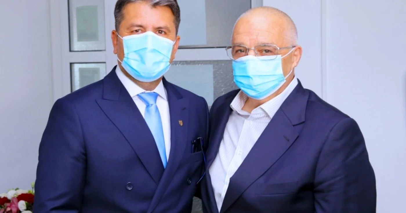 Decebal Făgădău şi Felix Stroe Sursa PSD Constanţa