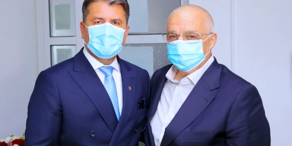 Decebal Făgădău şi Felix Stroe Sursa PSD Constanţa