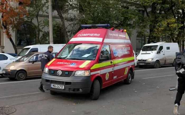 Cele trei victime au fost transportate la spitalul jdueţean Braşov FOTO Click!