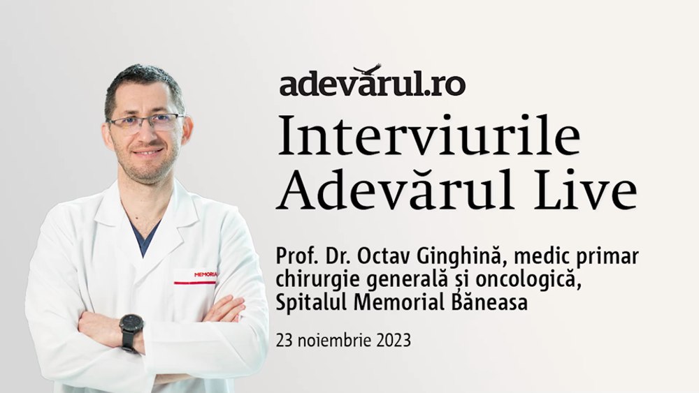 ”Pacientul cu cancer de pancreas trebuie să nu cedeze și să aibă încredere în noi, medicii”,  Prof. dr. Octav Ginghină
