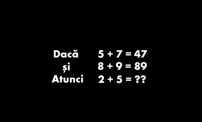 
    Acest calcul îți va pune mintea la treabă!  