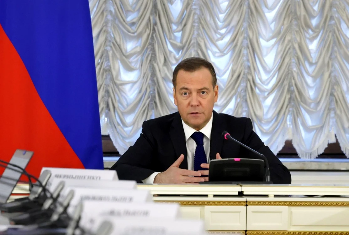 Fostul preşedinte rus Dmitri Medvedev FOTO: Profimedia