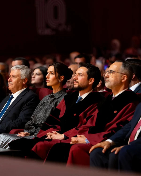 Prințul moștenitor Hussein al Iordaniei și soția sa Rajwa, foto Instagram jpg