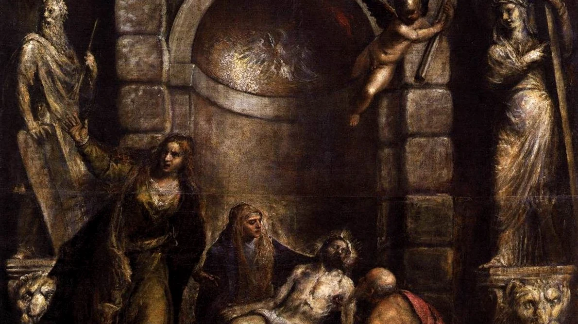 Pictură și divinitate  Jacopo Bassano, Crucificarea lui Christos jpeg