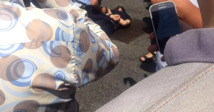 Suspect al atacului de la Alma-Ata reţinut de forţele de ordine FOTO Twitter @koza4koff