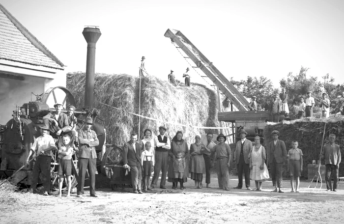 Agricultori șvabi în anii 30 FOTO Josef Franz Engelmann