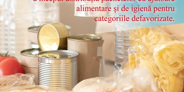 calarasi primaria a inceput distribuirea ajutoarelor alimentare foto facwebook/PMC