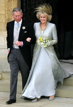 Charles și Camilla la nunta lor. FOTO: Getty Images