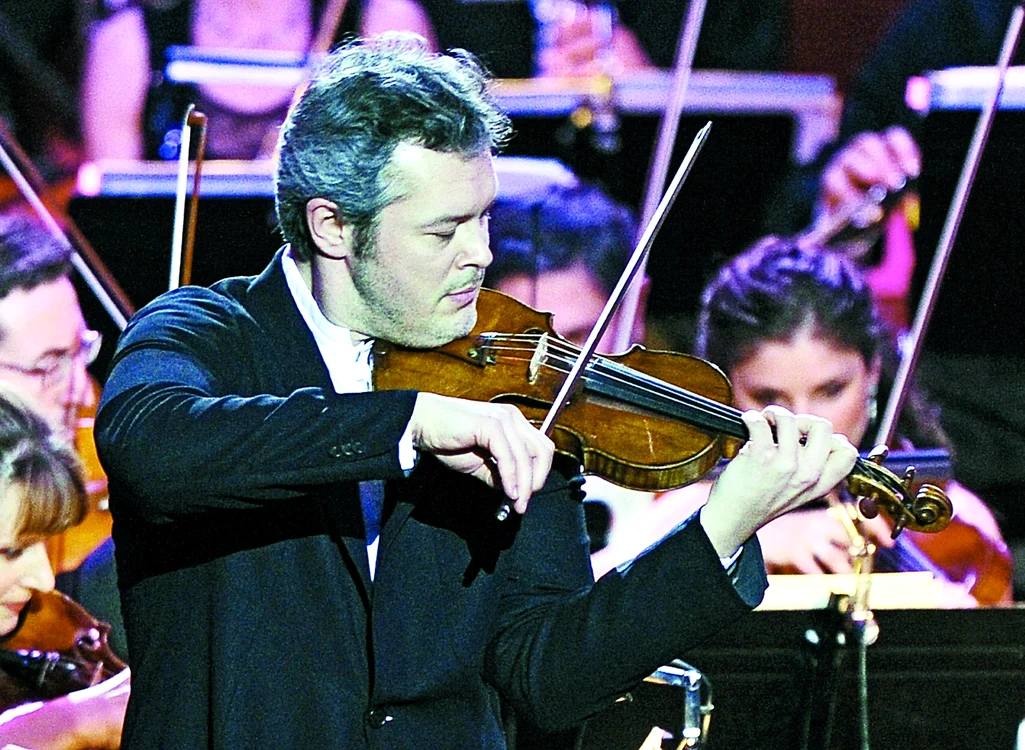 Violonistul Vadim Repin FOTO: AFP