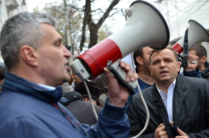 Alexandru Slusari şi Andrei Năstase vor face parte din acelaşi partid politic. FOTO Alexandru Tarlev