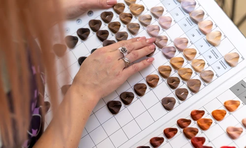 hairdresser colorist chooses the color of hair col 2022 12 23 02 30 41 utc jpg