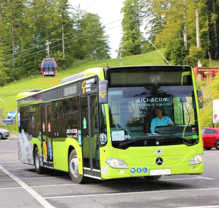 autobuze hibrid sinaia foto primaria sinaia