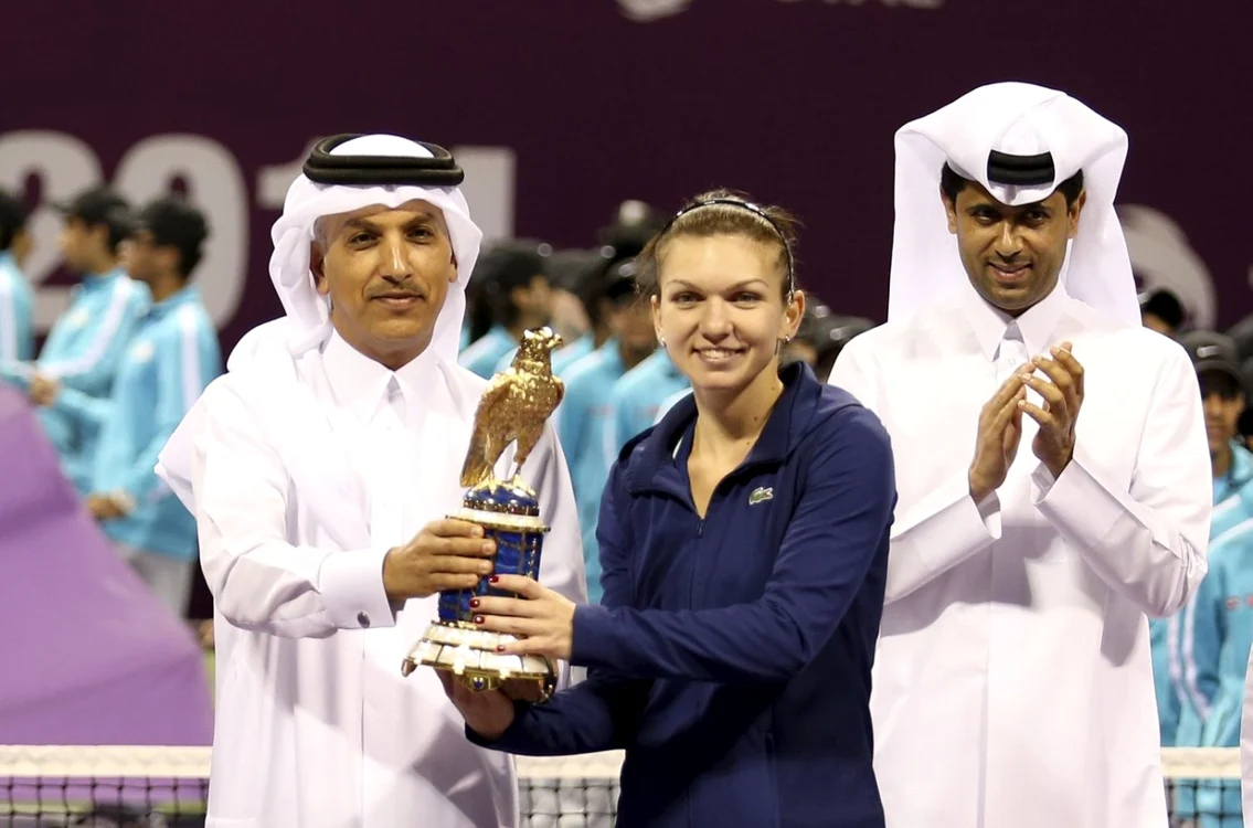Simona Halep finala Doha FOTO Reuters