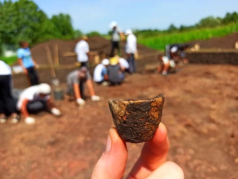 Descoperiri arheologice în situl arheologic de la Topolița (foto: Complexul Muzeal Național Neamț)