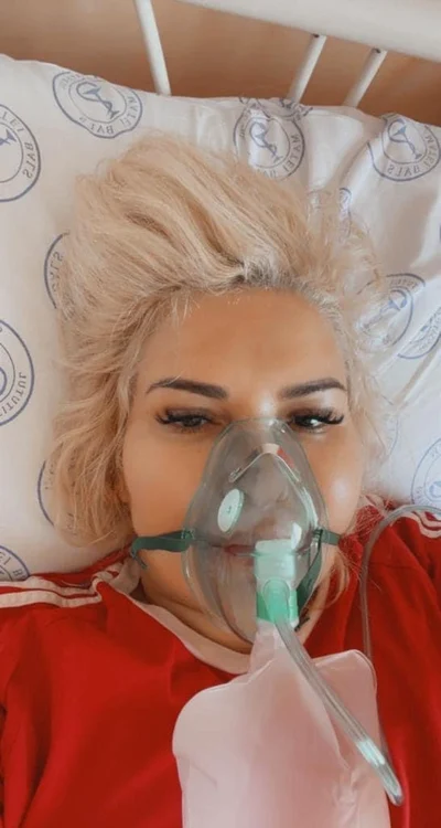 
    Viorica de la Clejani, internat[ cu Covid-19foto: Facebook  