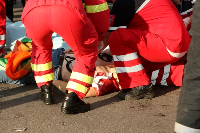 Bărbatul a fost resuscitat 40 de minute