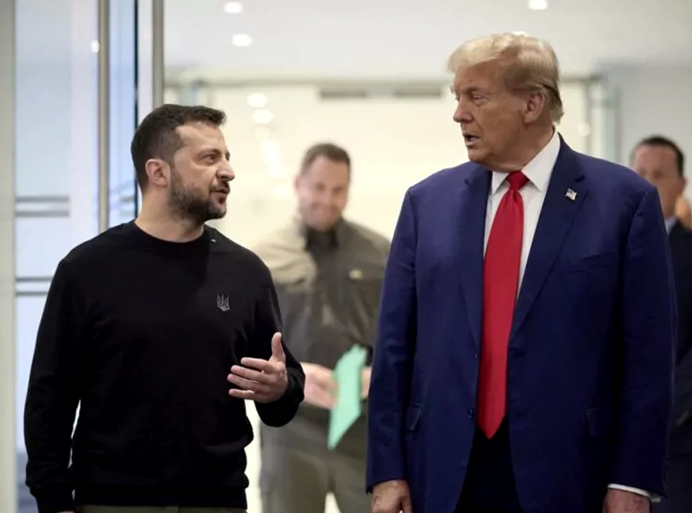 Volodimir Zelenski și președintele Trump FOTO: Profimedia