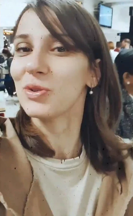 Dana Rogoz a povestit, din aeroport, întreaga aventură