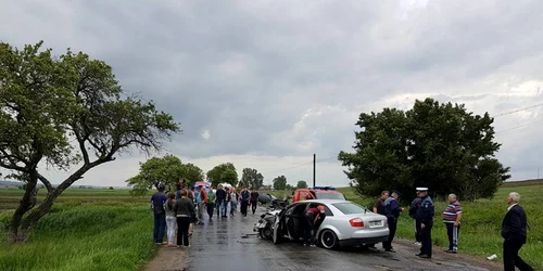 accident zvoristea. FOTO ISU SUceava