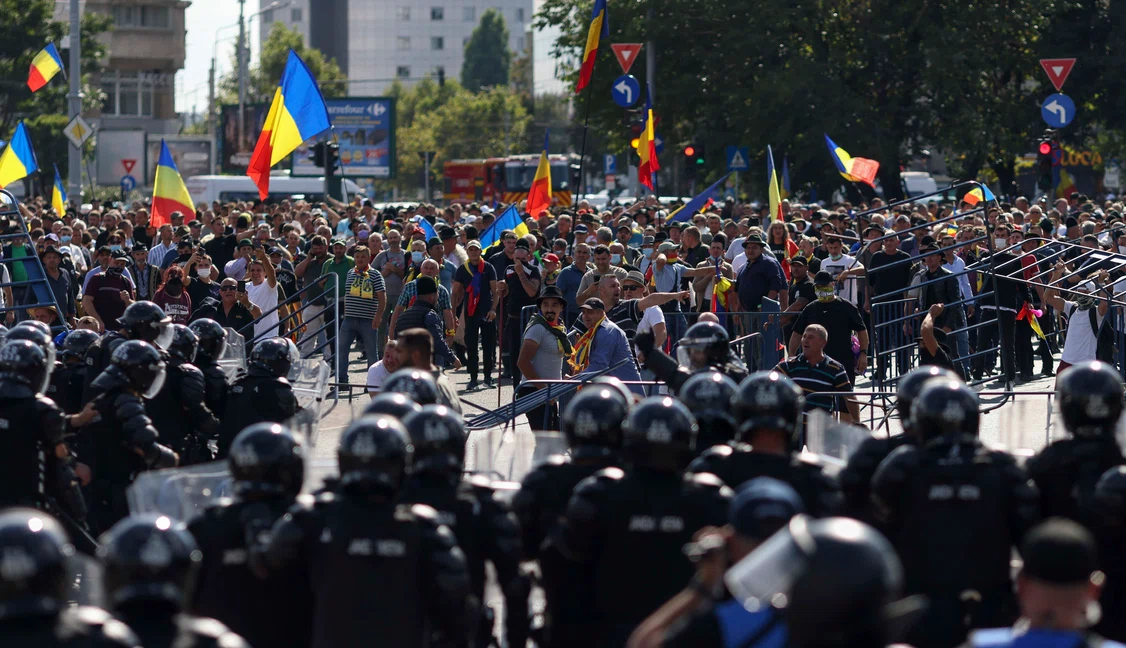 Ce s-a întâmplat la protestul fermierilor din Piața Victoriei