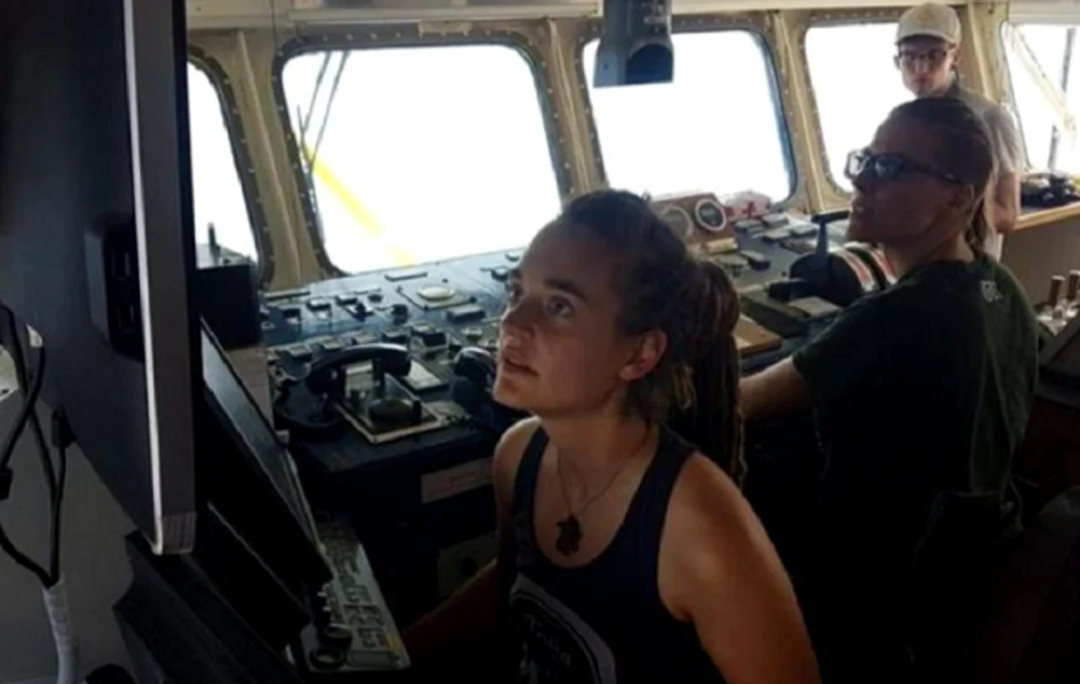 Carola Rackete capitanul Sea Watch FOTO Twitter