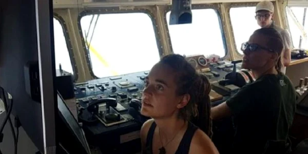 Carola Rackete capitanul Sea Watch FOTO Twitter