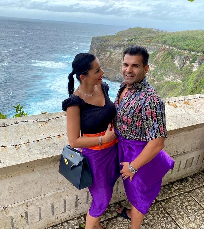 Brigitte și Florin Pastramă o țin numai în vacanțe