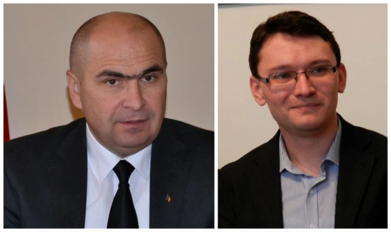Ilie Bolojan şi Csomortanyi Istvan SURSA FOTO Laura Gal