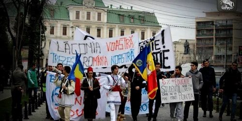 liga studentilor iasi protest