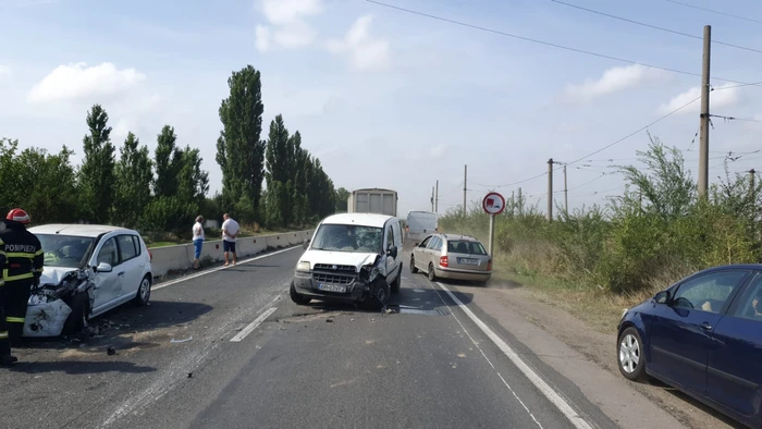 Șoferul de 85 de ani a circulat un kilometru pe contrasens FOTO IPJ Brăila