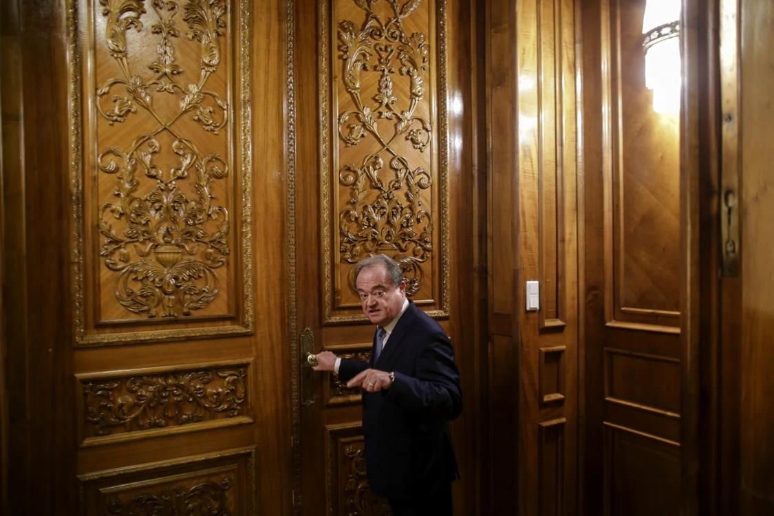 Vasile Blagat, chemat să fie audiat de Comisia de anchetă a alegerilor din 2009. FOTO Inquam Photos / Octav Ganea