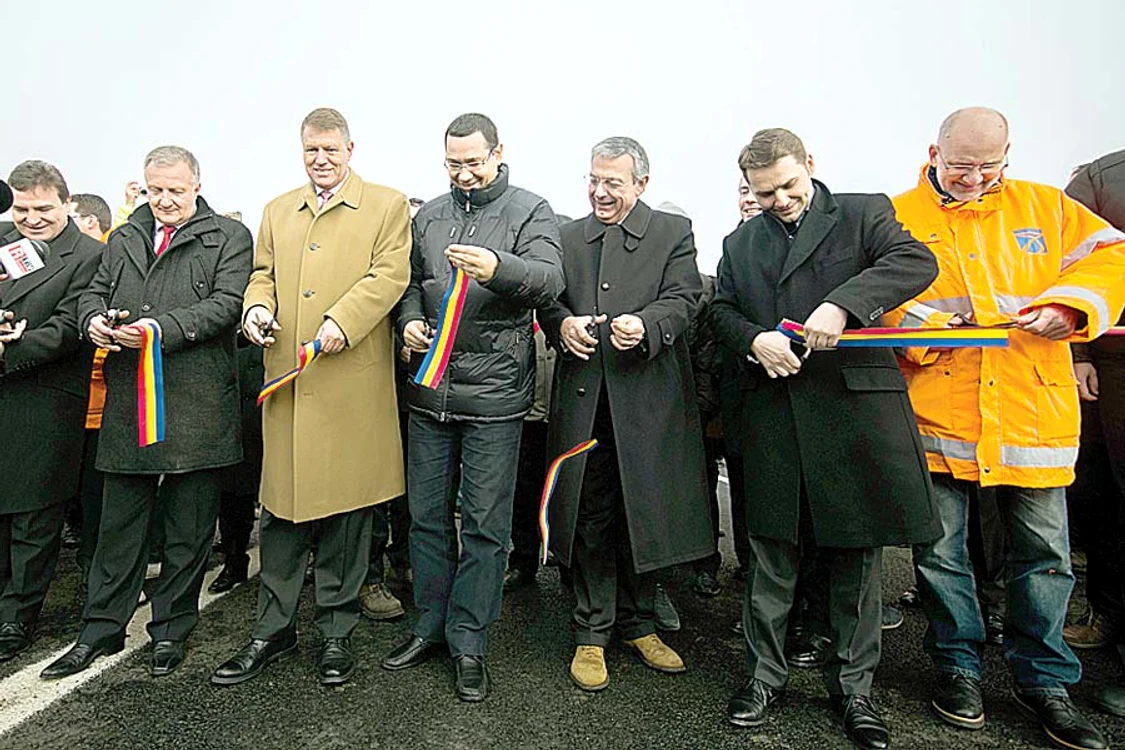Autostrada Sibiu-Deva (Fotografii: Mediafax)
