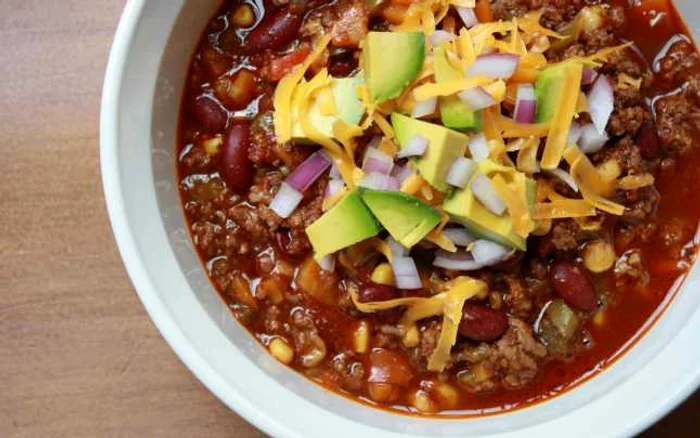 chili cu carne