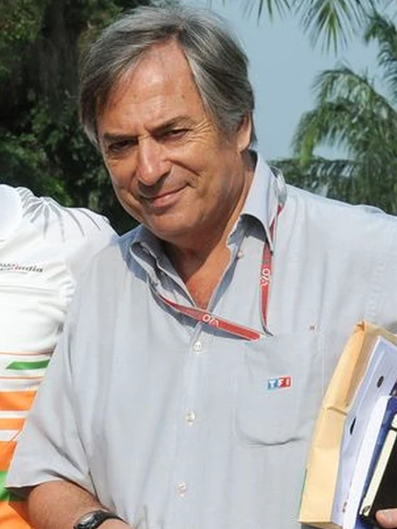 Jean Louis Moncet este un jurnalist de Formula 1