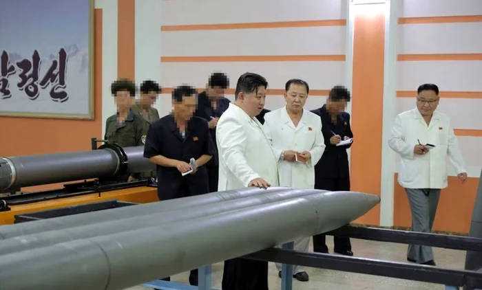 Kim Jong-un a asistat la un test reușit cu rachete de croazieră strategice FOTO Twitter