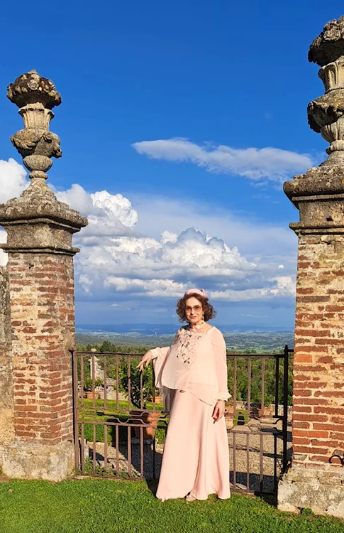 Angela Similea în Siena, Italia PNG