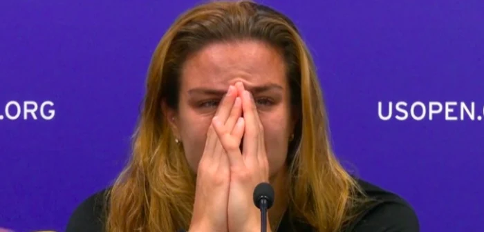 Maria Sakkari, foarte afectată după partida pierdută la New York