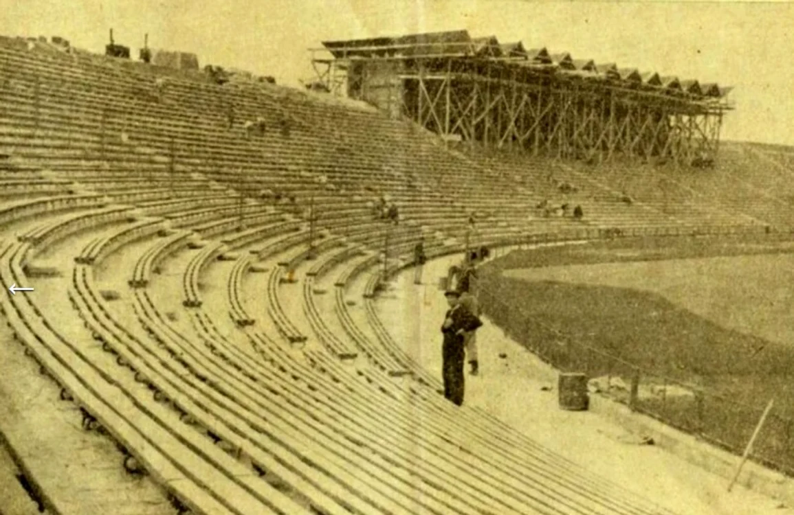 Construcția stadionului 1 mai FOTO Druckeria