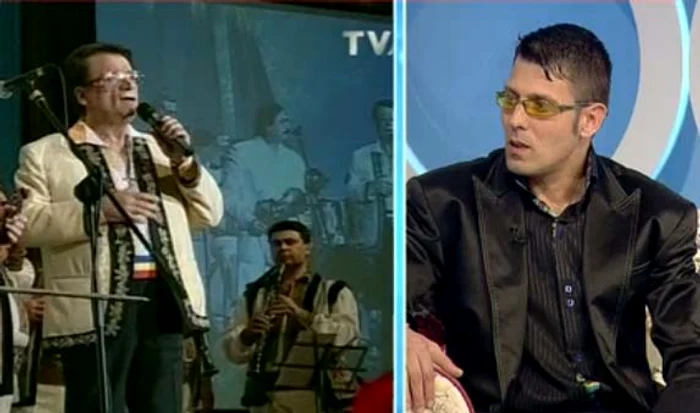 
    Ionuţ Petrescu (dreapta) susţine că e fiul nelegitim al lui Ion Dolănescu Foto: captură Pro Tv  