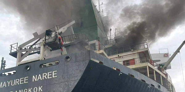 Nava tailandeză atacata în strâmtoarea Ormuz război Iran FOTO profimedia 1081952567 jpg